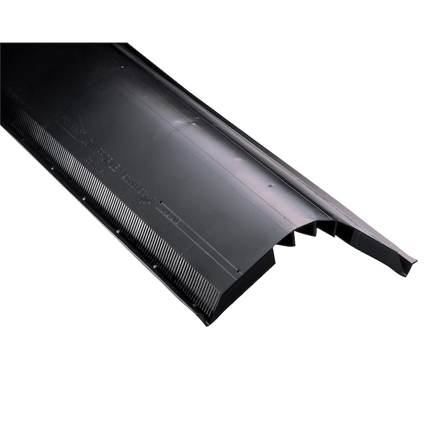 Air Vent Air Vent 7/8 in. H X 12 in. W X 48 in. L Black Copolymer Resin Shingle Over Ridge Vent 84719 - main